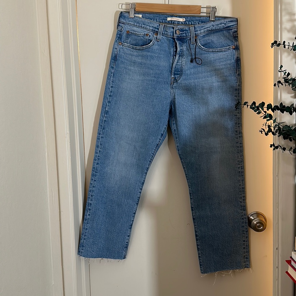 Levis WEDGIE STRAIGHT FIT CROP WOMEN'S JEANS